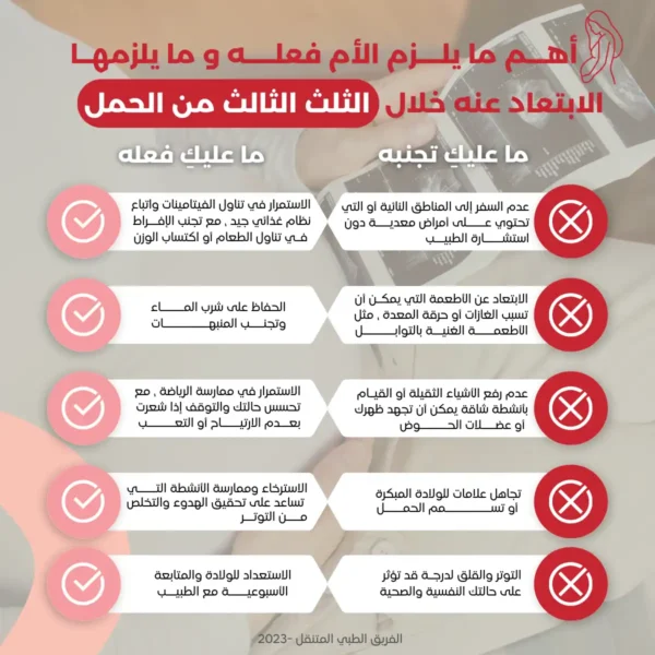 الثلث الثالث من الحمل