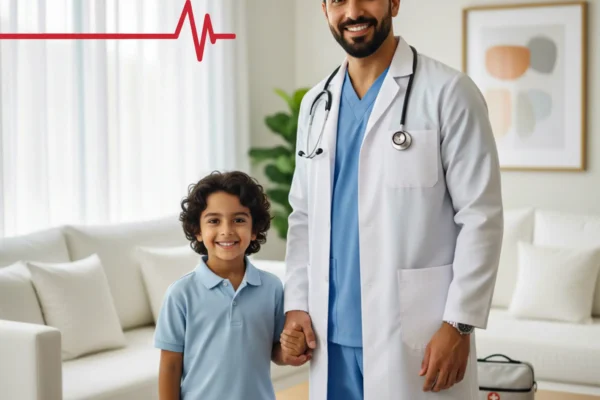الفوائد الشاملة لزيارة طبيب استشاري أطفال في المنزل