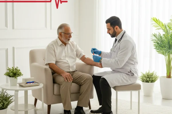 دليل شامل لإجراء التحاليل الطبية في المنزل براحة وسهولة في الرياض