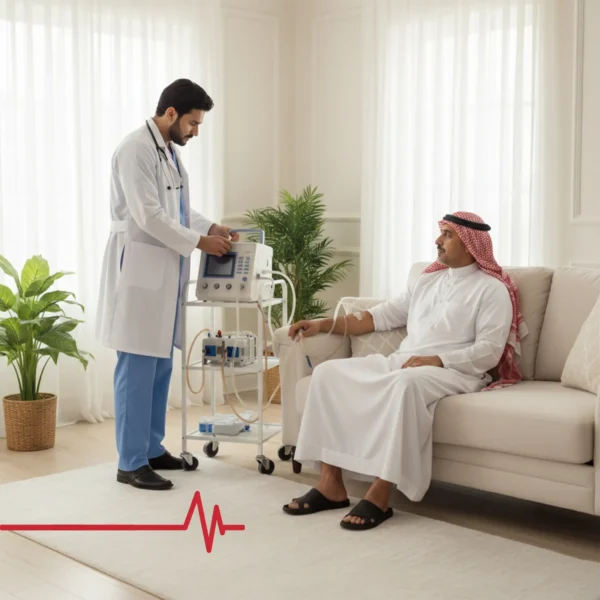 غسيل الكلى.